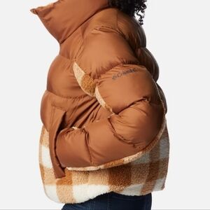 Woman's Sherpa Hybrid Puff Jacket